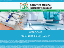 Tablet Screenshot of gold-tier.com